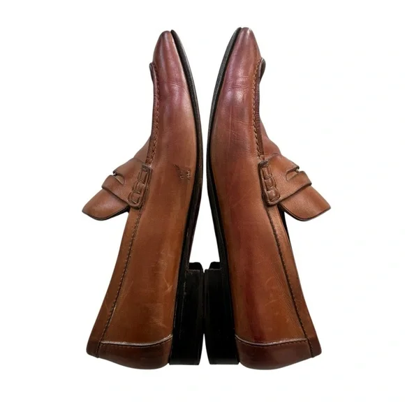 YVES SAINT LAURENT VTG Men’s Coin Loafers Style 0190 SZ 41 /8
